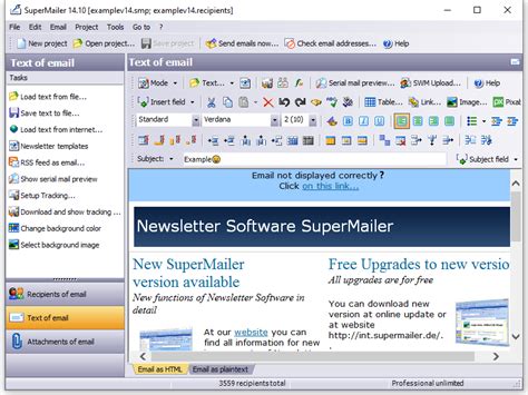 newsletter software supermailer